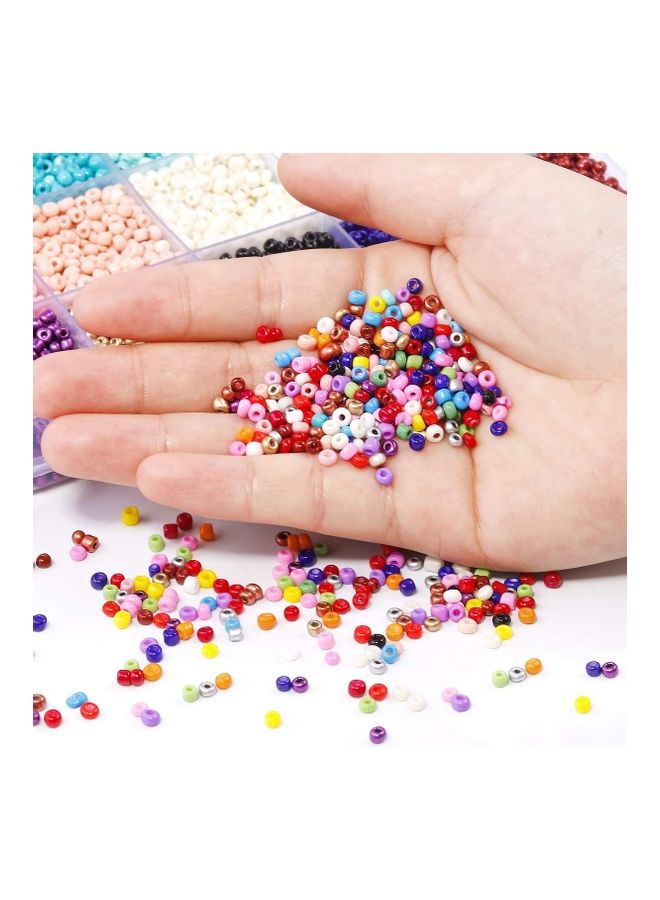 NIBEMINENT 10000-Piece Opaque Glass Beads - Image 4