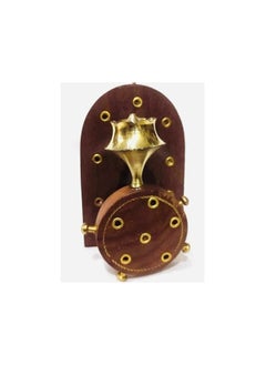Zebees Incense Holder, made with Wood and Brass Wall Hanging Home decor