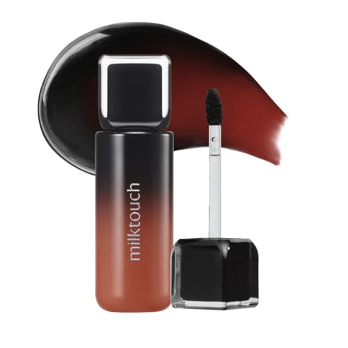 MILKTOUCH Black Peel Off Lip Tattoo LongLasting Matte Lip Waterproof TransferProof Highly Pigmented StayOnAllDay Lip Tint Stain 45g 05 Black Fig - Image 1