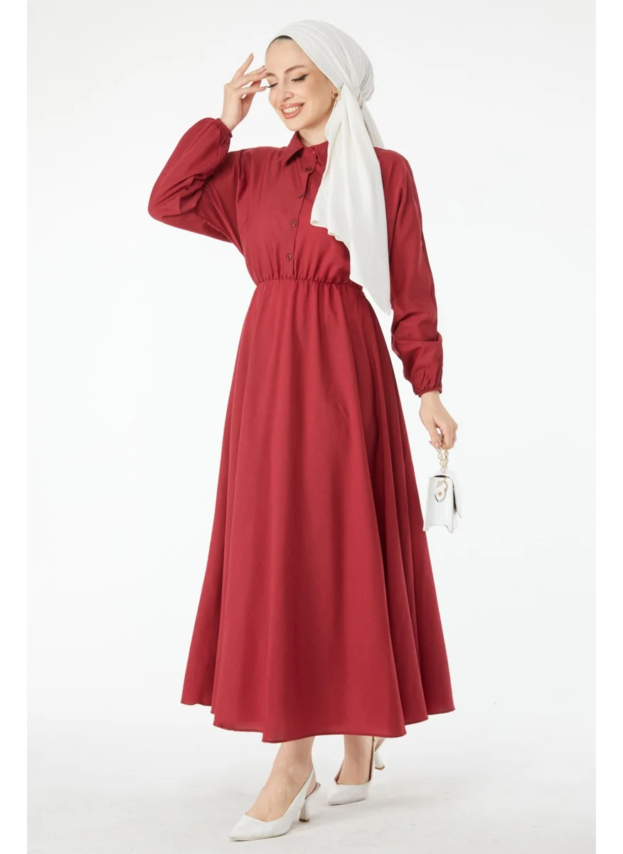 Tofisa 24526-BORDEO Elastic Waist Dress