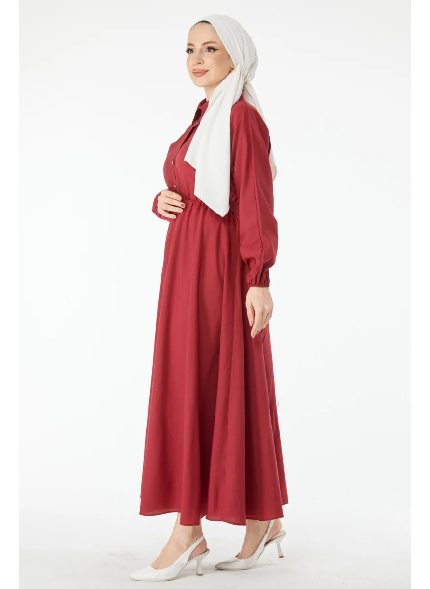 Tofisa 24526-BORDEO Elastic Waist Dress