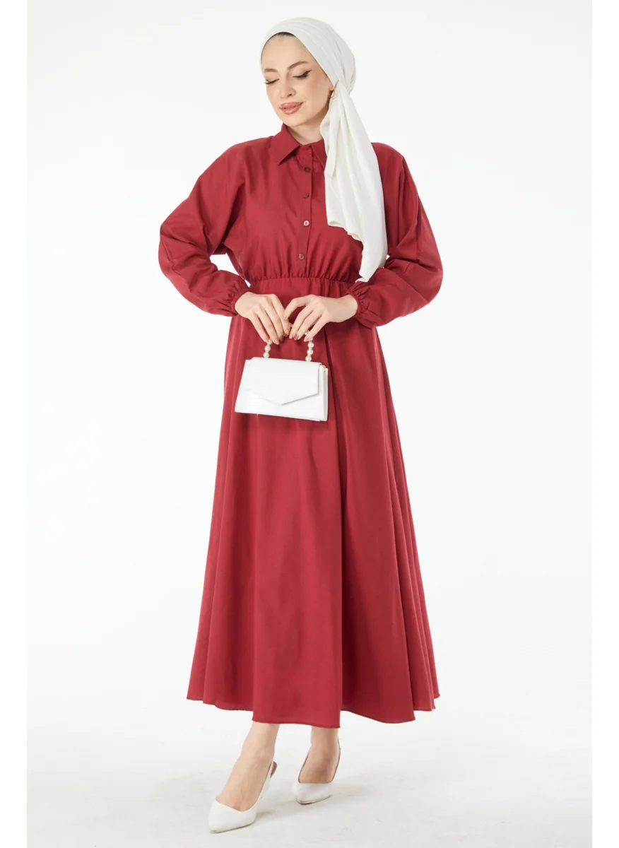 Tofisa 24526-BORDEO Elastic Waist Dress