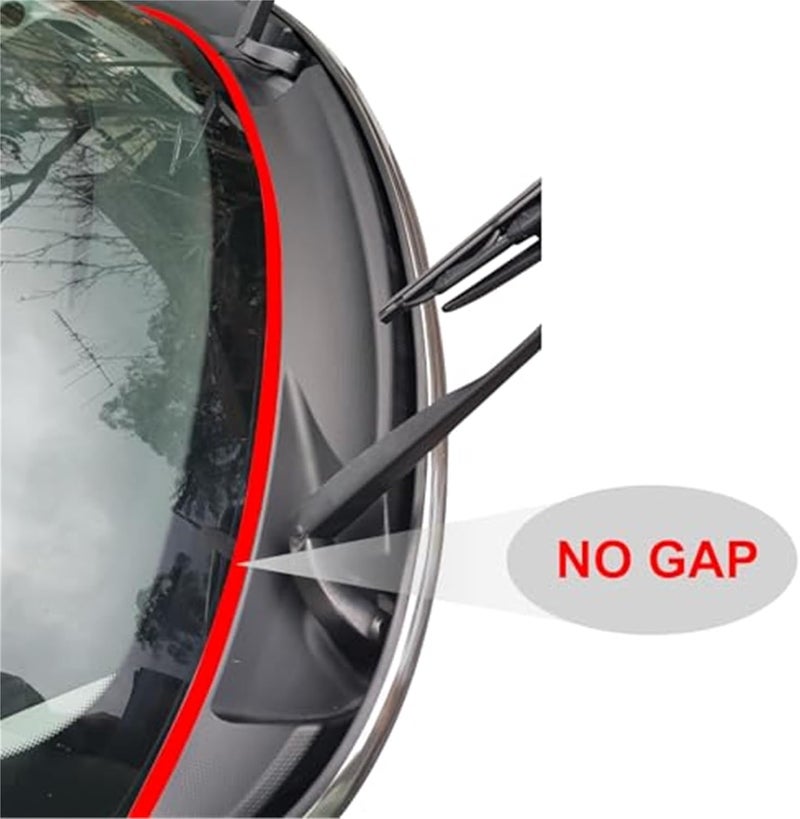 Vuzmode Windshield Wiper Cowl Cover Trim Rubber Seal for MINI - Image 2