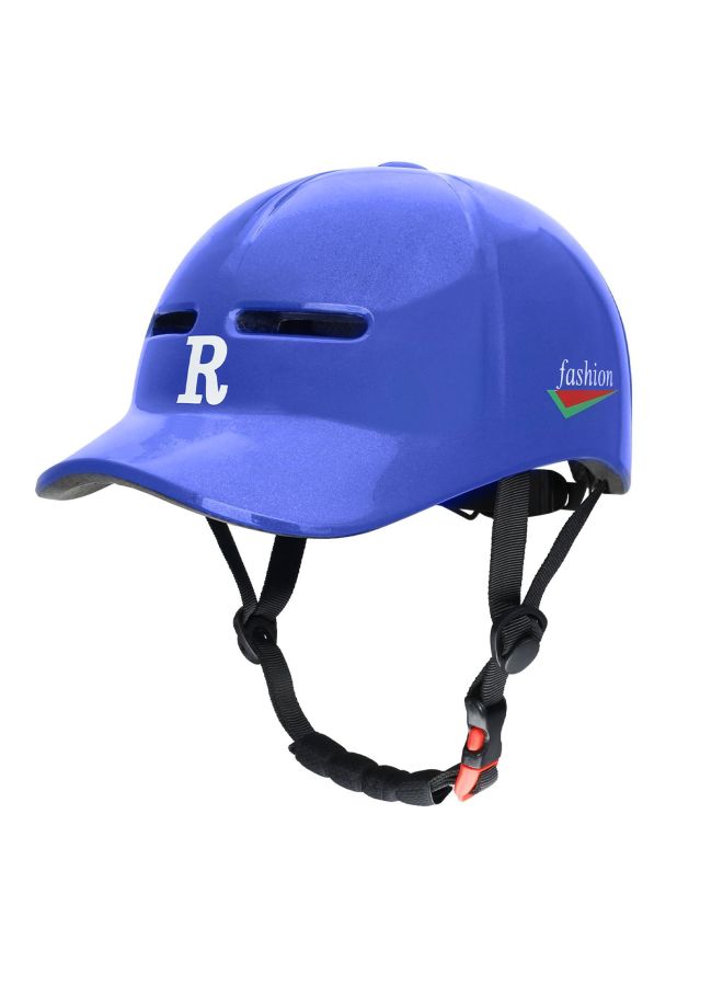 new Style Bright Dark Blue Bicycle Helmets For Men And Women, Ultra-light Peaked Caps, Electric Bicycle Helmets, New One-piece Summer Sun Hats