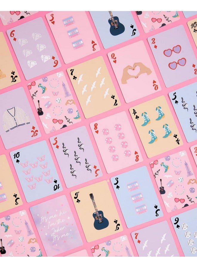 xo, Fetti Eras Playing Card Set - 54 pcs | Bachelorette Lover Theme Game, Birthday Party Activity, Girls Night Decor, Bach Accessory - Image 3