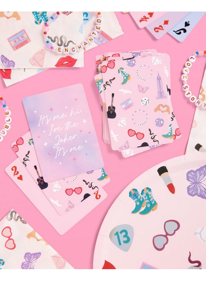 xo, Fetti Eras Playing Card Set - 54 pcs | Bachelorette Lover Theme Game, Birthday Party Activity, Girls Night Decor, Bach Accessory - Image 5