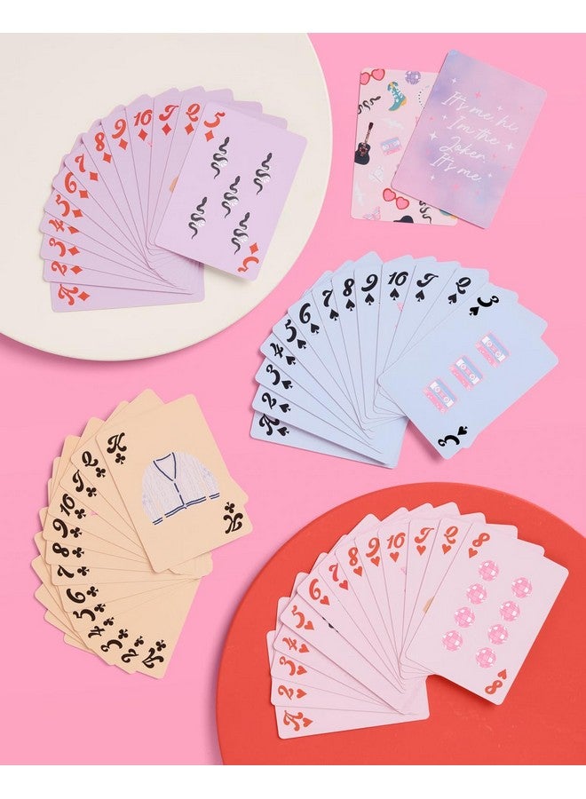 xo, Fetti Eras Playing Card Set - 54 pcs | Bachelorette Lover Theme Game, Birthday Party Activity, Girls Night Decor, Bach Accessory - Image 2