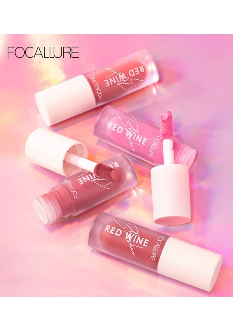 FOCALLURE Red Wine Blusher FA-89 #B03 - Image 4