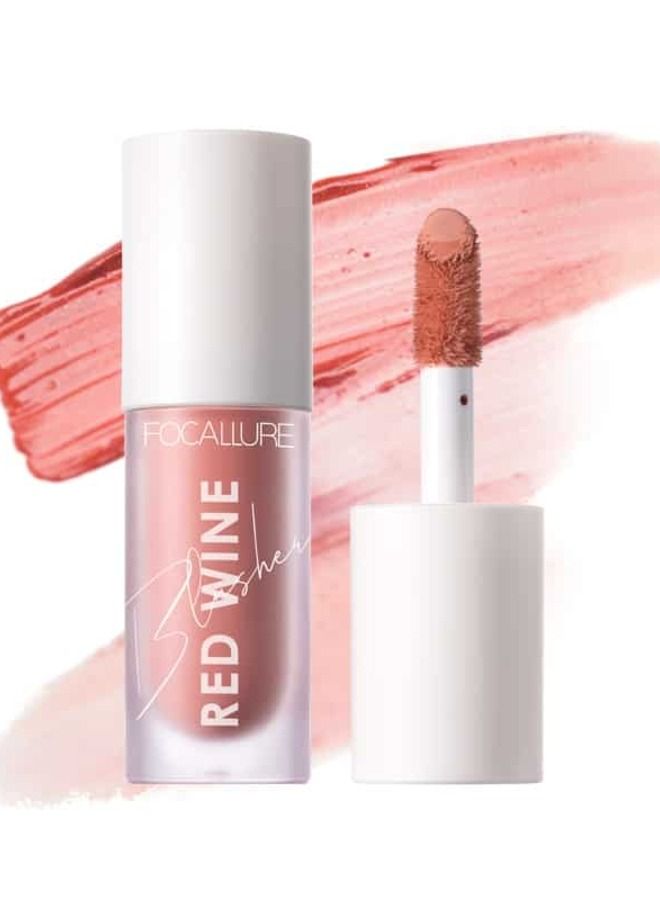 FOCALLURE Red Wine Blusher FA-89 #B03 - Image 1