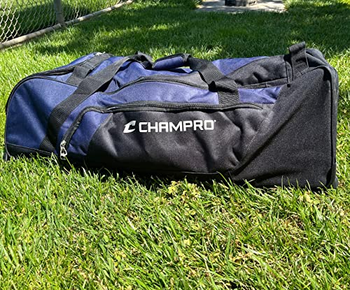 CHAMPRO Boss Wheeled Catchers Roller Bag Royal - Image 3
