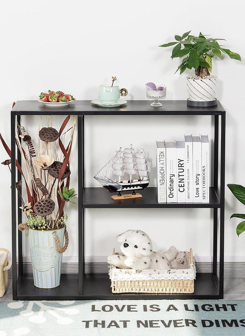 Sharpdo Sharpdo 3-Layer Metal Console Table, Foyer Table, Suitable for the Entrance, Living Room, Corridor, Balcony 80*25.5*75CM  - Image 3