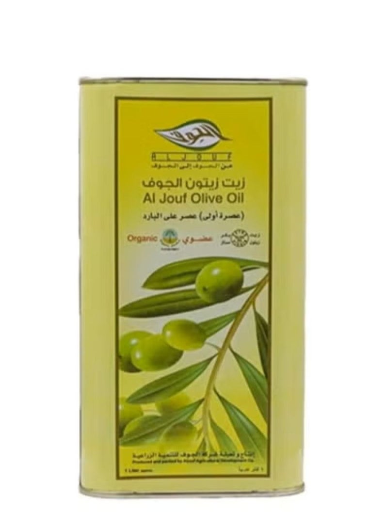 الجوف زيت زيتون عضوي 4 لتر