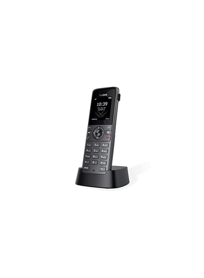 Yealink Yealink W73P IP Phone - Cordless - Corded - DECT - Wall Mountable - Space Gray, Classic Gray - Image 3