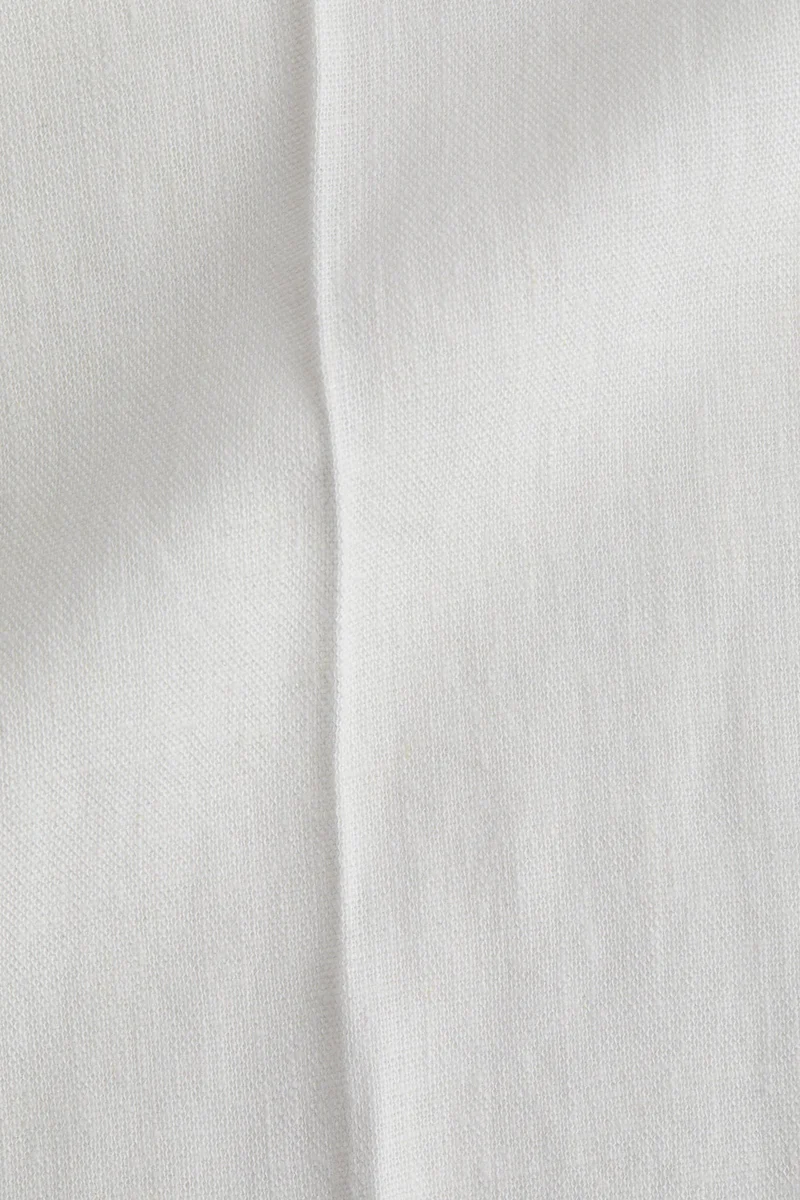 H&M Wide linen-blend trousers