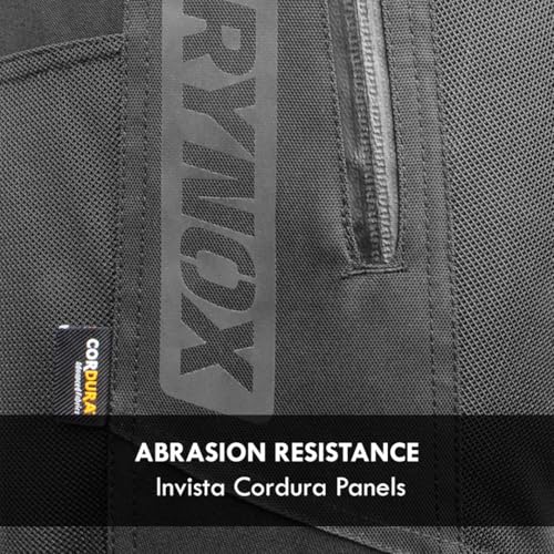 Rynox Air GT Pants | Motorcycle Riding Pants with Impact Protection, Abrasion Resistance, and Maximum Ventilation - Black, 2XL - Image 4
