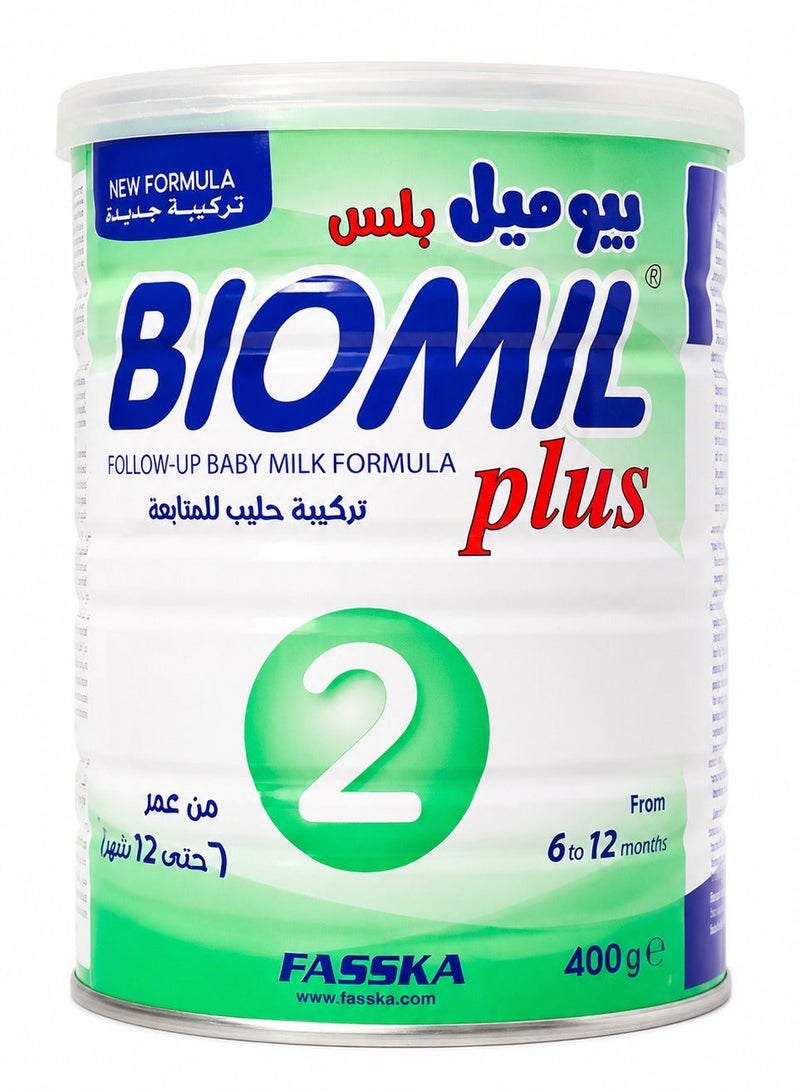 BIOMIL Plus Baby Milk (2) 400 Gm - Image 1