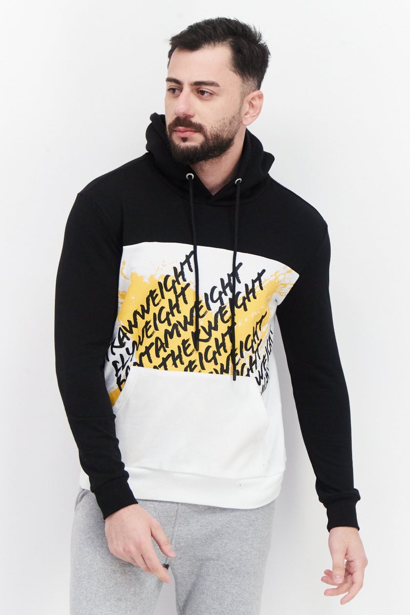 Ufc Men Sportswear Fit Long Sleeve Outdoor Sweatshirt, Black - Image 1