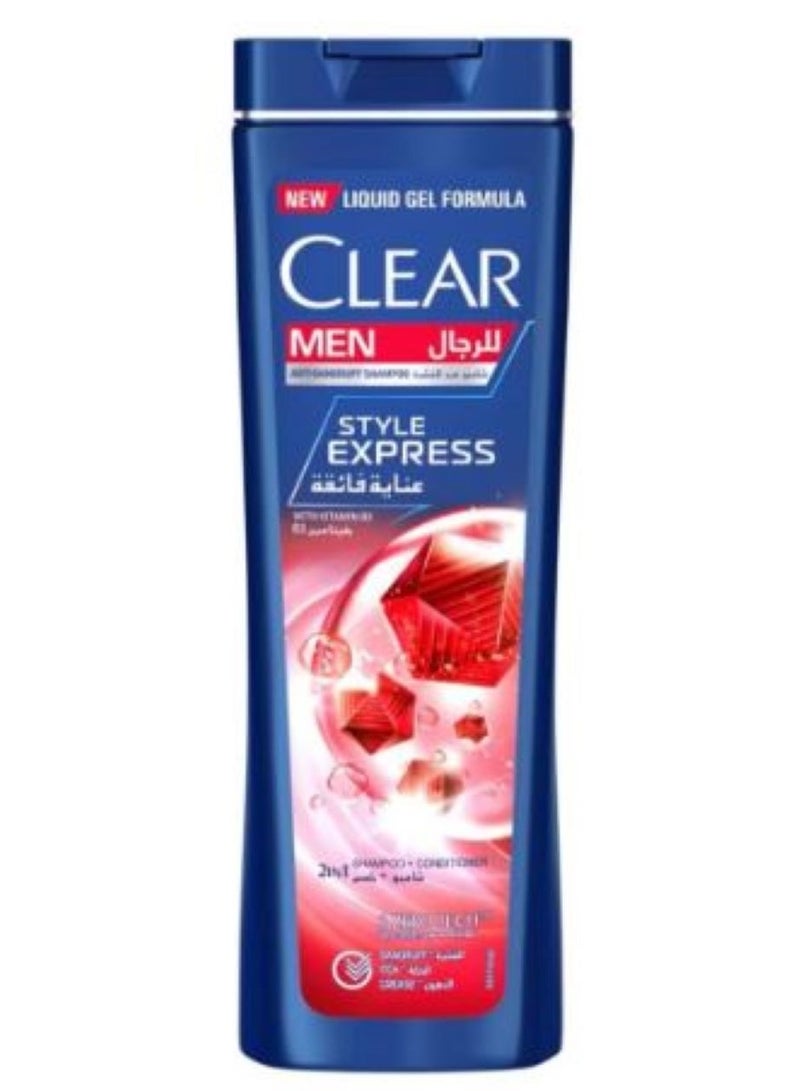 Clear Shampoo For Men 2 in 1 Style Express 200 ml