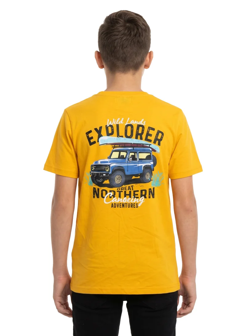 ايكو AIKO Teen Boys “Wild Lands Explorer” Graphic T-Shirt