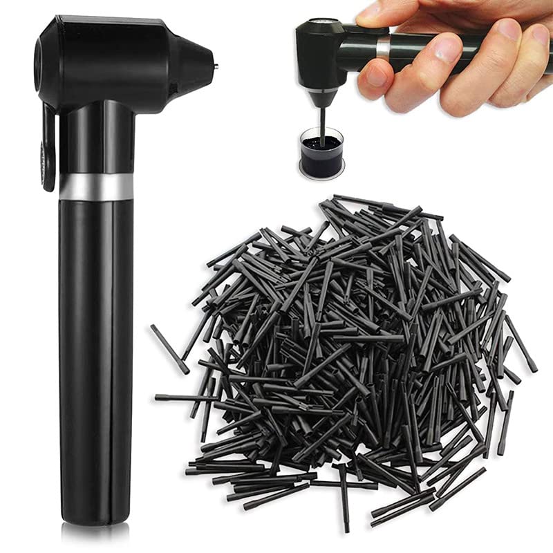 Yuelong Ink Mixer Machine Kit Yuelong Pigment Mixer Machine with 100Pcs Mixing Sticks Eyebrow Color Makeup Ink Pigment Electric Agitator Machine for Makeup Microblading Supplies