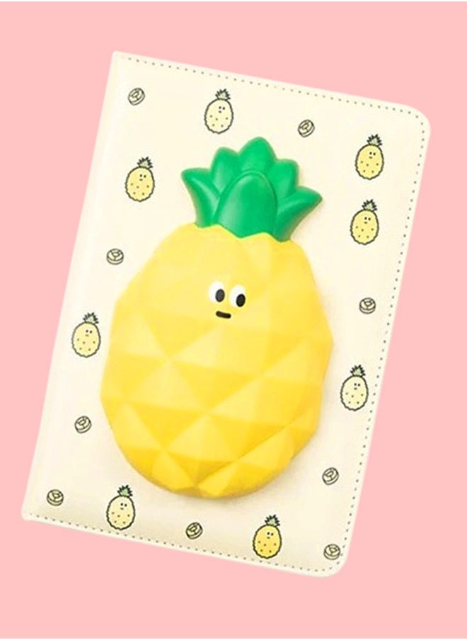 fashionhome - Cute Soft Pineapple Notebook - Image 1