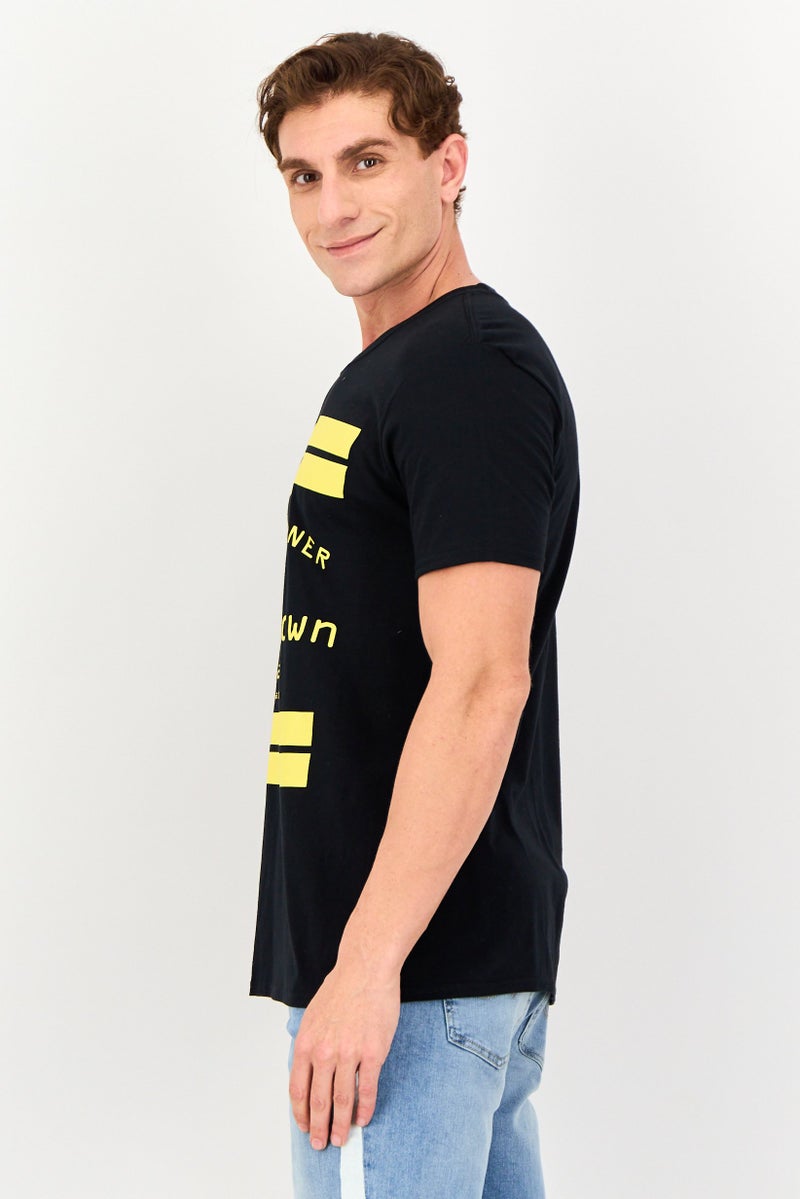 Pokemon Men Crew Neck Short Sleeve Graphic T-Shirt, Black - Image 2