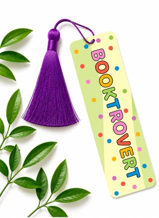 Booktrovert Bookmark With Tassel