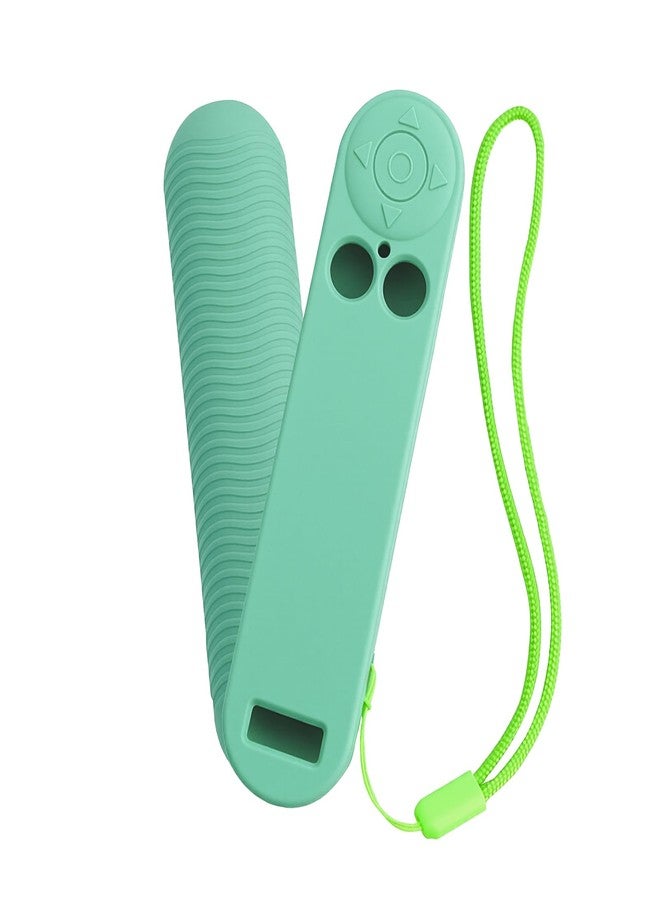 Aecsze Silicone Remote Case Cover for Game System Remote - Anti-Slip Shockproof Protective Sleeve with Lanyard, Scratch-Resistant Soft Grip Game System Remote Case Cover (Green) - Image 1