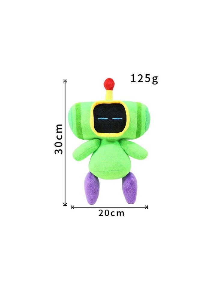general New Astro Bot Plush Rescue Plan Toy Creative Meatball Robot Plush Doll Toy Suitable for Gifts for Fans and Friends, Children's Birthdays, Holiday Gifts, Home Decoration (30cm) - Image 3