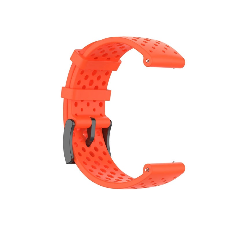 Y&D 24mm Silicone Watch Band for Suunto D5/7/9/9 Baro/Spartan Sport - Breathable Replacement Wrist Strap - Image 4