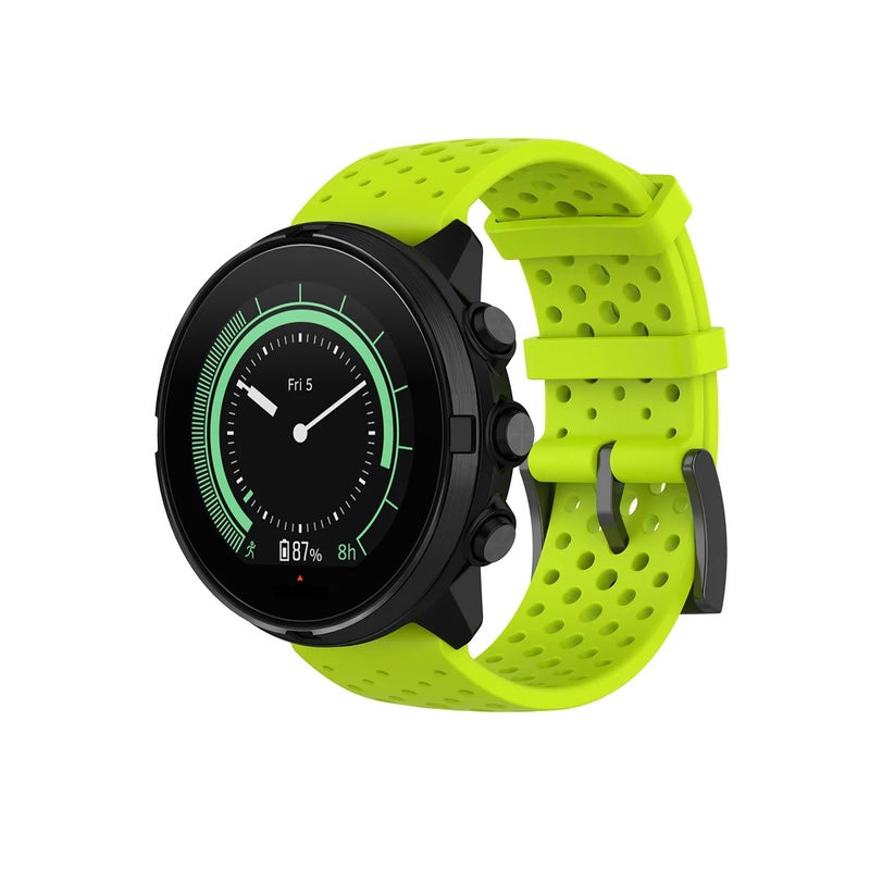 Y&D 24mm Silicone Watch Band for Suunto D5/7/9/9 Baro/Spartan Sport - Breathable Replacement Wrist Strap - Image 5