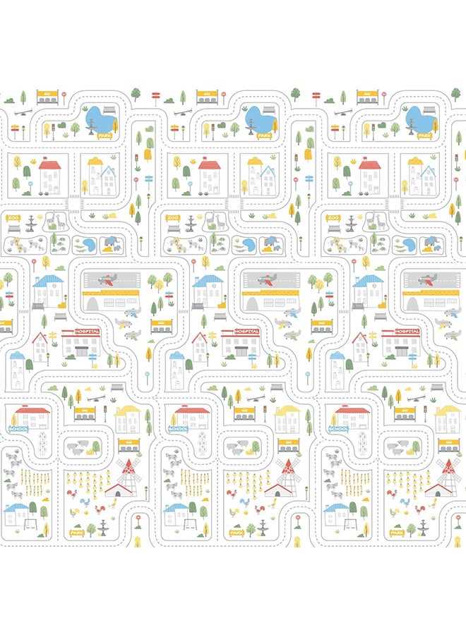 asalvo Farm-City Play Mat, 120 CM X 180 CM - Image 2