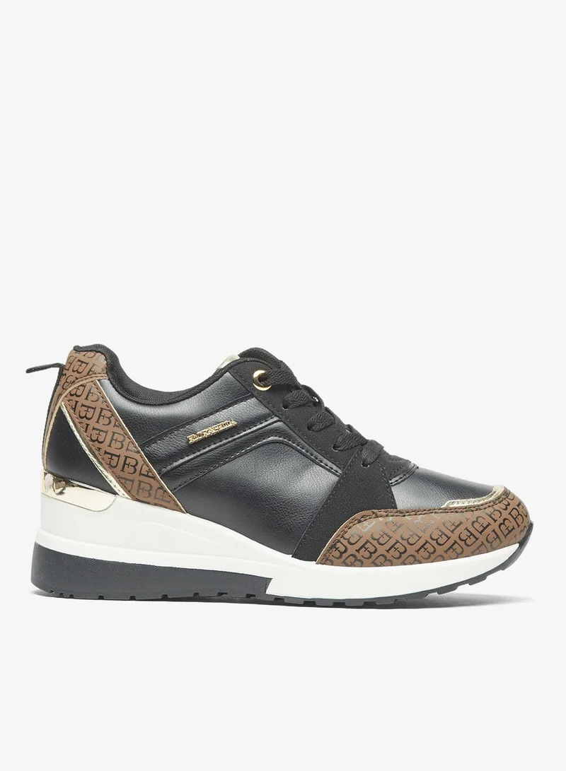 Women Textured Slip-On Chunky Sneakers
