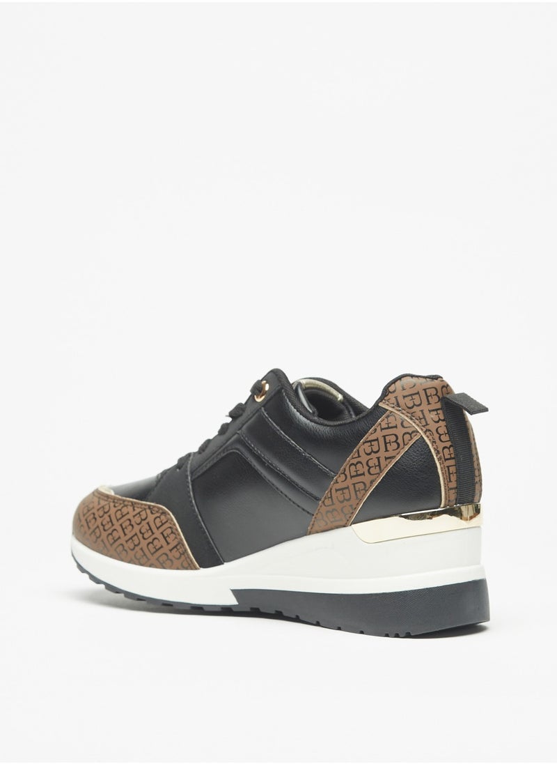 Flora Bella By Shoexpress Women Textured Slip-On Chunky Sneakers  - Image 2