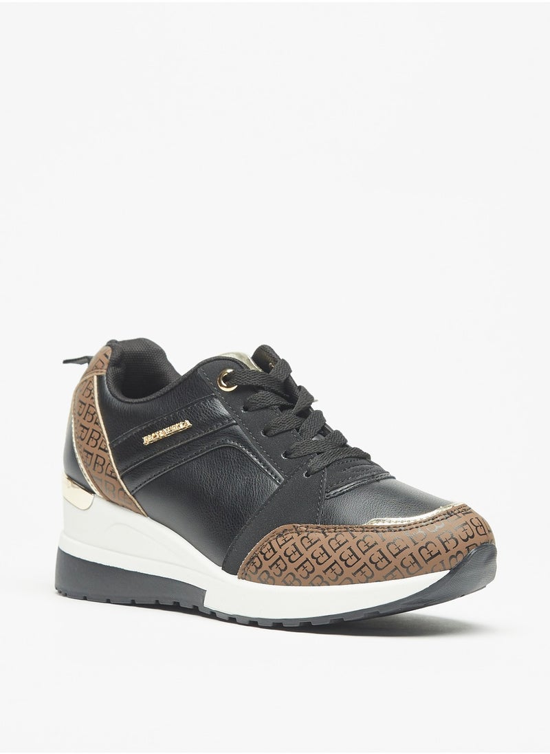 Flora Bella By Shoexpress Women Textured Slip-On Chunky Sneakers  - Image 3