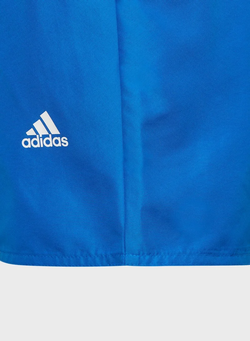 adidas شورت سباحة بشعار الماركة للأطفال
