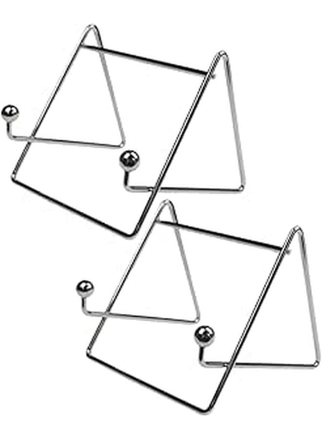 قطعتان من حامل اللابتوب الحديدي للمكتب، حامل الكمبيوتر المحمول، حامل الكتب - Image 1