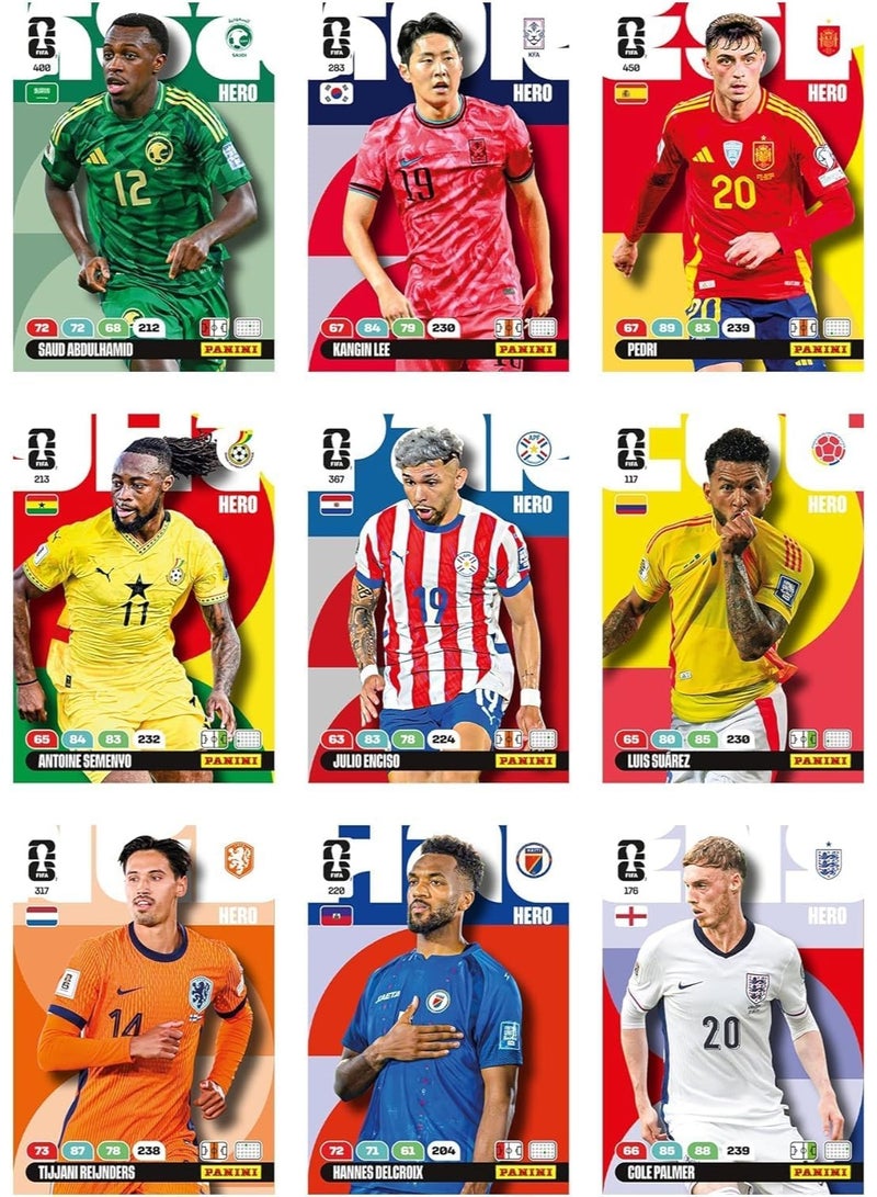 Panini FIFA World Cup 2026 Trading Cards Game Blister Premium Gold (1 Premium Case + 4 Exclusive Limited Cards) - Image 5