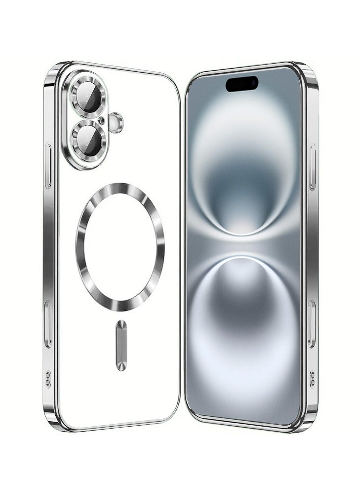 New Clear Protective Case for iPhone 16 plus with Fast Wireless Charging and Camera Protection