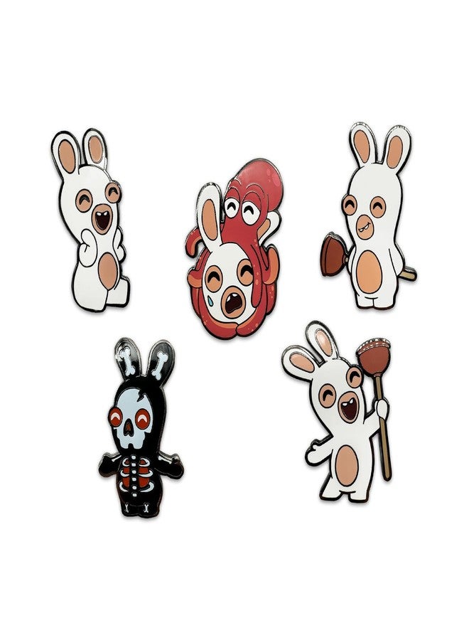 يوتوز مجموعة دبابيس رابيدز من يوتوز، دبابيس رابيدز مرخصة رسميًا، علبة تجميع تتضمن 5 دبابيس مطلية بالمينا من مجموعة رابيدز الرائعة من يوتوز - Image 1