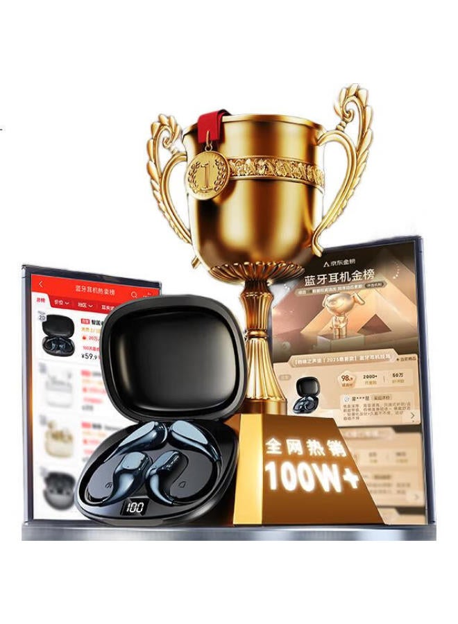 WITGOER Berlin Sound Level New Bluetooth Earphones Hanging Ear Wireless Bone Conduction Concept Ear Clip Sports Running High Sound Quality Noise Reduction Ultra-Long Battery Life Large Capacity - Image 3