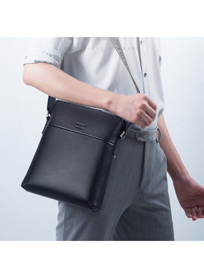Septwolves Shoulder Bag Crossbody Bag For Men, Genuine Top-grain Leather, Convenient Satchel, Business Casual Birthday Gift For Dad - Image 1