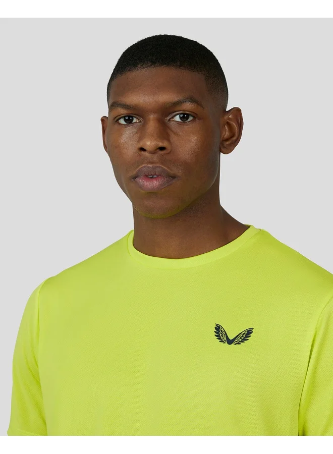 CASTORE Citrus Cobalt Capsule Mesh Mix Tee