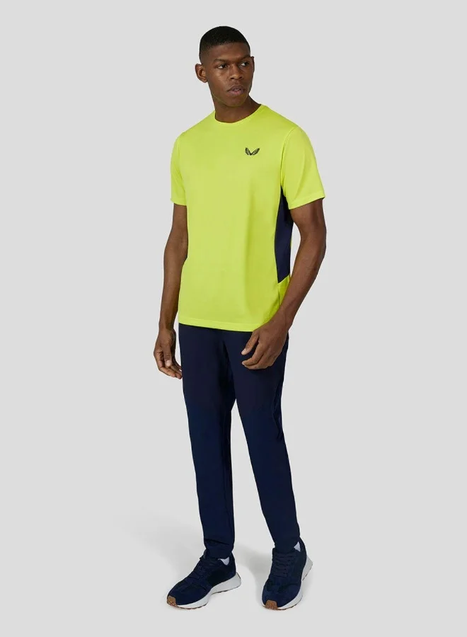 CASTORE Citrus Cobalt Capsule Mesh Mix Tee
