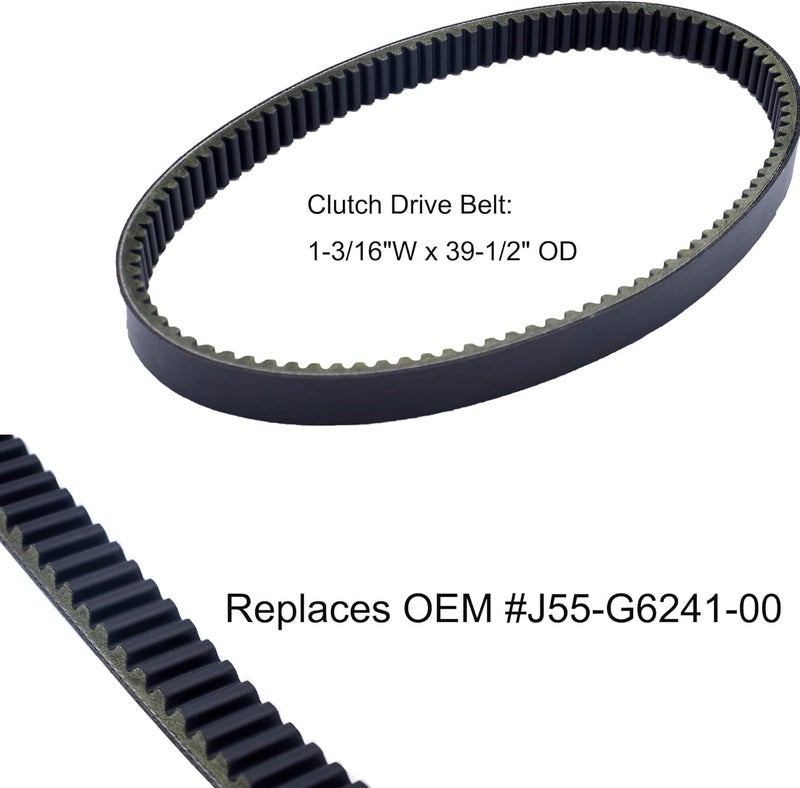 MOCW Golf Cart Drive & Starter Generator Belt Set for Yamaha Models - Image 4