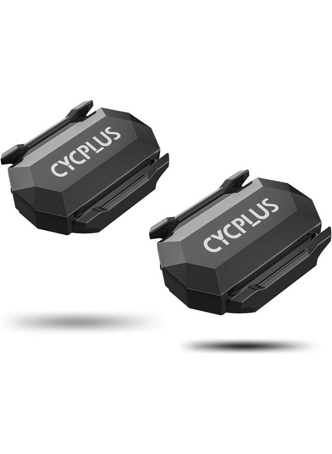 سي واي سي بلس - مستشعر سرعة وإيقاع ركوب الدراجات CYCPLUS، بلوتوث وANT+، مستشعر سرعة وإيقاع الدراجة اللاسلكي، مقاوم للماء IP67 - C3 X 2 - Image 1