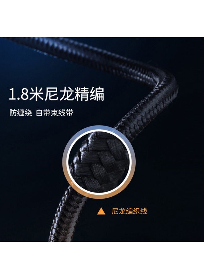 Typec To Lenovo Notebook Computer Square Mouth With Needle Thinkpad X1 Power Pd100w Fast Charging Line - Image 4