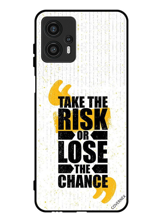 Covernex Protective Case Cover For Motorola Moto G13 Take The Risk - Image 1