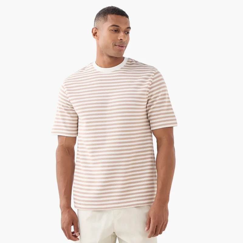 Splash FAV Relaxed Fit Striped T-shirt