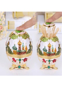 ZCM-HAPPY European Style Automatic Pop Up Toothpick Holder for Home and Restaurant  - Image 4
